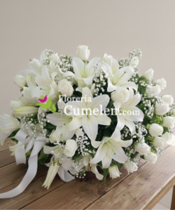426 | Bouquet en Rosas y Liliums