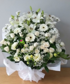 428 | Arreglo en flores variadas con liliums y rosas